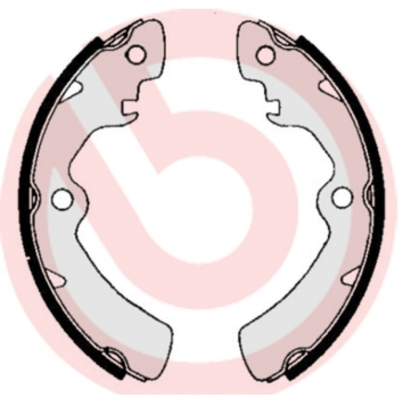 BREMBO S 79 503 Brake Shoe Set Rear for Suzuki SJ Carry