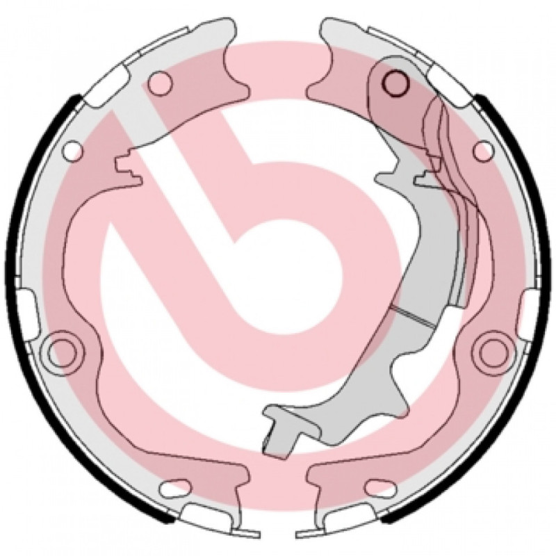 BREMBO S 30 537 Juego de zapatas de frenos trasero para Sportage ix35 Tucson