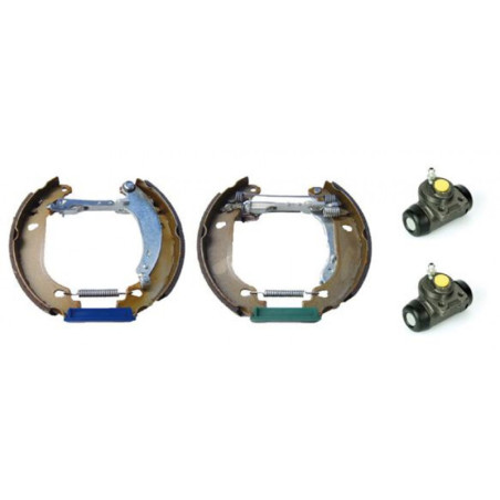 BREMBO K 61 073 Sada brzdových čelistí zadní pro Peugeot 206 206+