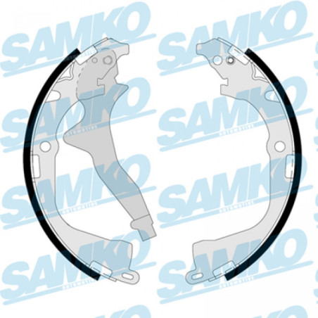 SAMKO 81134 Juego de zapatas de frenos para
