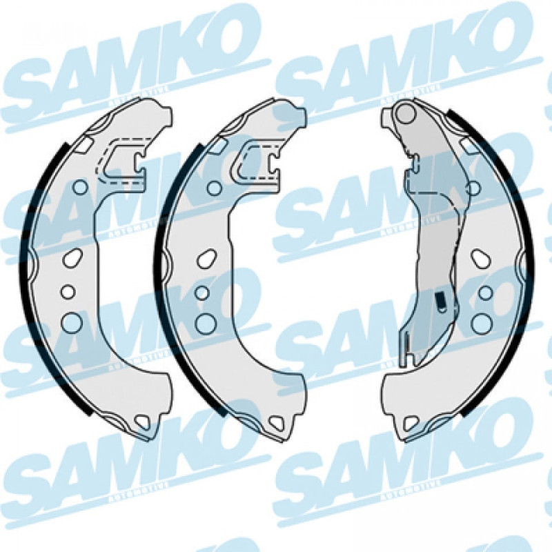 SAMKO 81179 Brake Shoe Set for