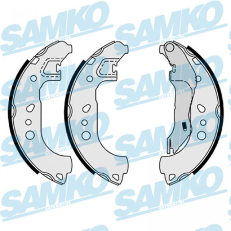 SAMKO 81179 Kit ganasce freno per