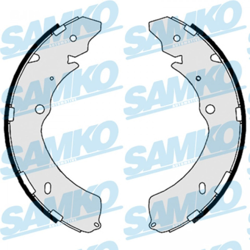 SAMKO 88910 Kit ganasce freno per