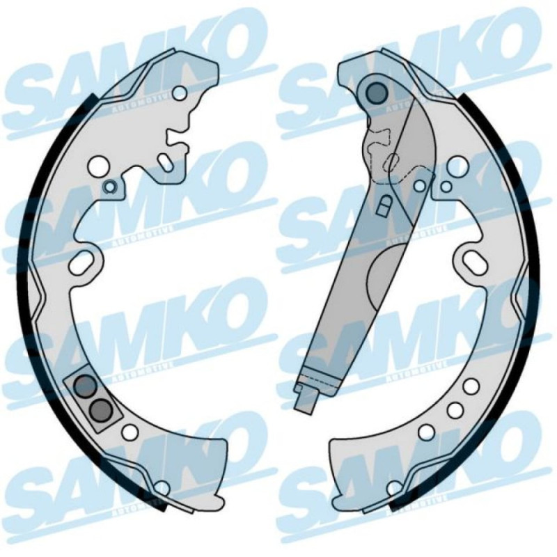 SAMKO 89205 Kit ganasce freno per