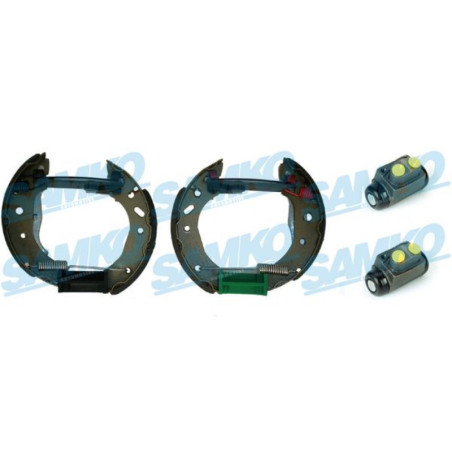 SAMKO KEG411 Brake Shoe Set Rear for