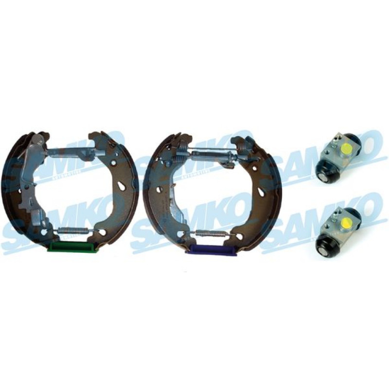 SAMKO KEG521 Juego de zapatas de frenos para