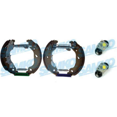 SAMKO KEG521 Bremsbackensatz für