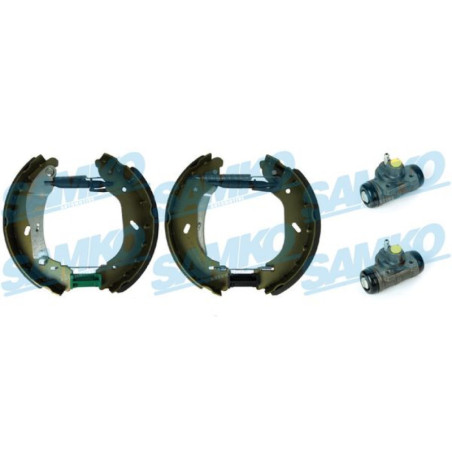 SAMKO KEG596 Brake Shoe Set Rear for