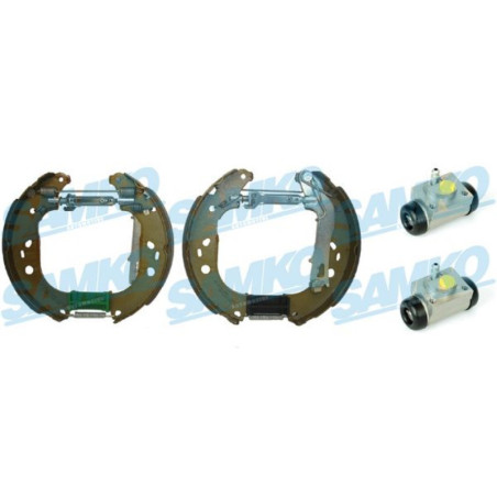 SAMKO KEG623 Juego de zapatas de frenos para