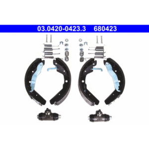 ATE 03.0420-0423.3 Kit ganasce freno posteriore per VW Transporter