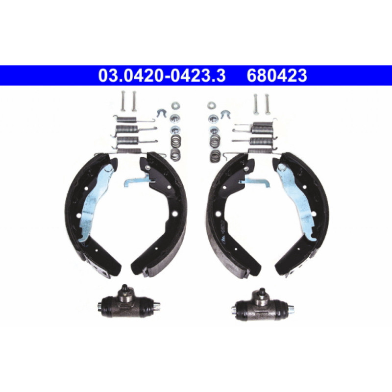 ATE 03.0420-0423.3 Brake Shoe Set Rear for VW Transporter