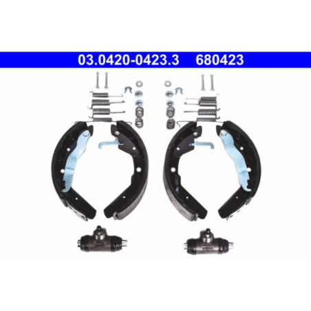 ATE 03.0420-0423.3 Brake Shoe Set Rear for VW Transporter