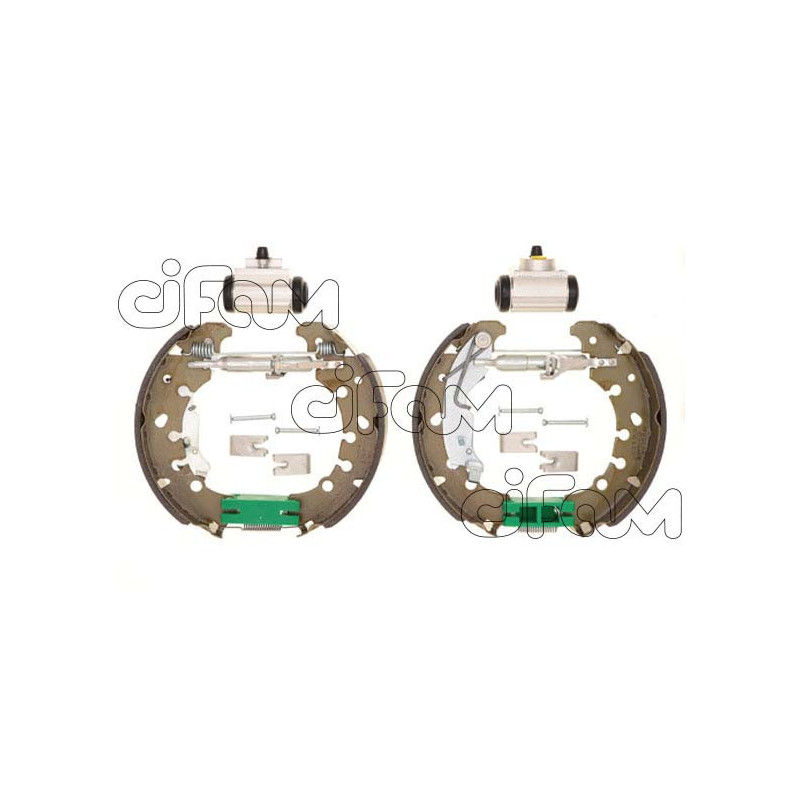 CIFAM 151-222 Bremsbackensatz für