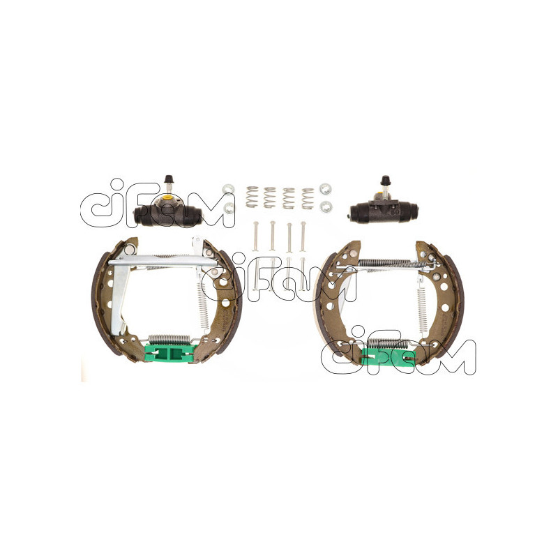 CIFAM 151-031 Brake Shoe Set Rear for