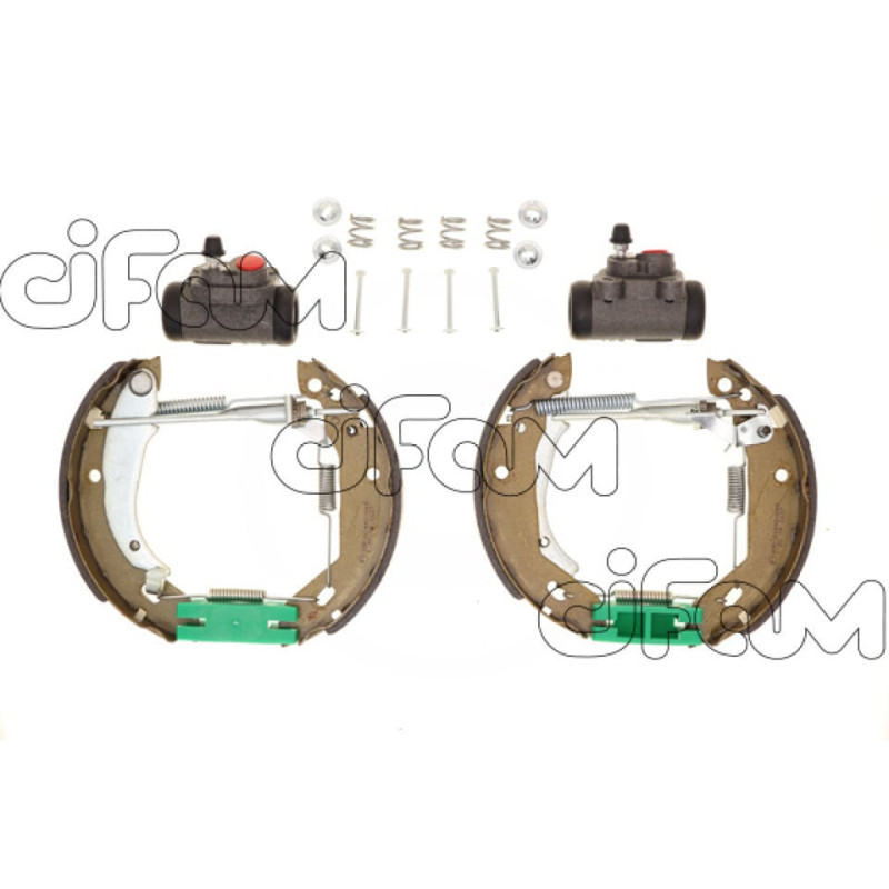 CIFAM 151-039 Sada brzdových čeľustí pre