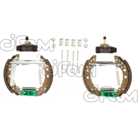 CIFAM 151-045 Bremsbackensatz für