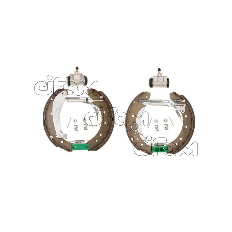 CIFAM 151-074 Brake Shoe Set Rear for