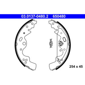 ATE 03.0137-0480.2 Kit ganasce freno posteriore per Land Rover Freelander