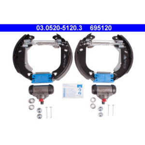 ATE 03.0520-5120.3 Kit ganasce freno posteriore per Punto Y