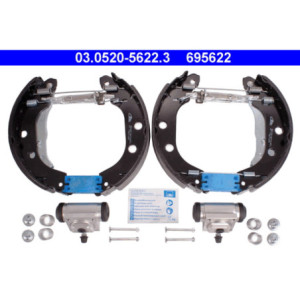 ATE 03.0520-5622.3 Brake Shoe Set Rear for Kangoo Kubistar