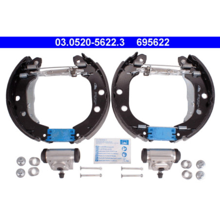 ATE 03.0520-5622.3 Bremsbackensatz Hinten für Kangoo Kubistar