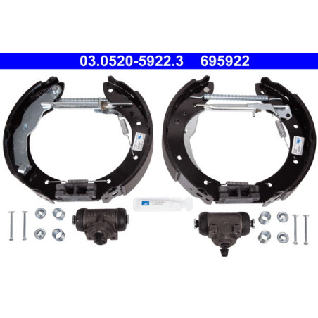 ATE 03.0520-5922.3 Brake Shoe Set Rear for Renault Laguna