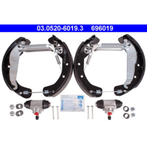 ATE 03.0520-6019.3 Zestaw szczęk hamulcowych tył dla Astra Combo Astravan