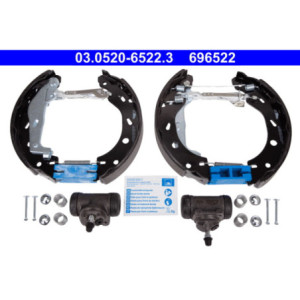 ATE 03.0520-6522.3 Brake Shoe Set Rear for Fortwo City-Coupe Cabrio Crossblade