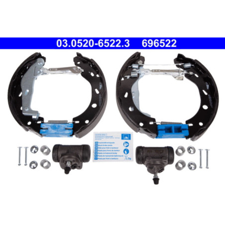 ATE 03.0520-6522.3 Bremsbackensatz Hinten für Fortwo City-Coupe Cabrio Crossblade