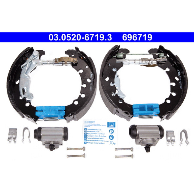 ATE 03.0520-6719.3 Kit ganasce freno posteriore per Corsa Adam Corsavan