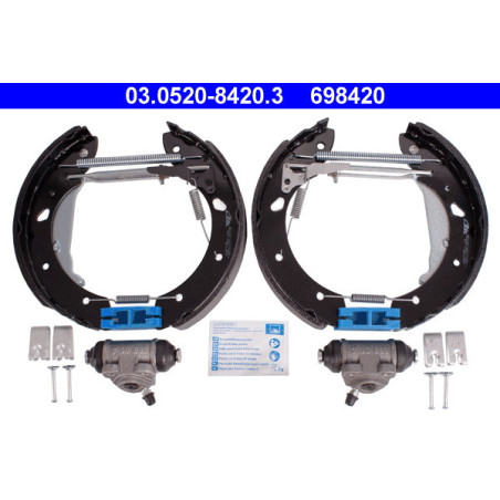 ATE 03.0520-8420.3 Bremsbackensatz Hinten für Toyota Avensis