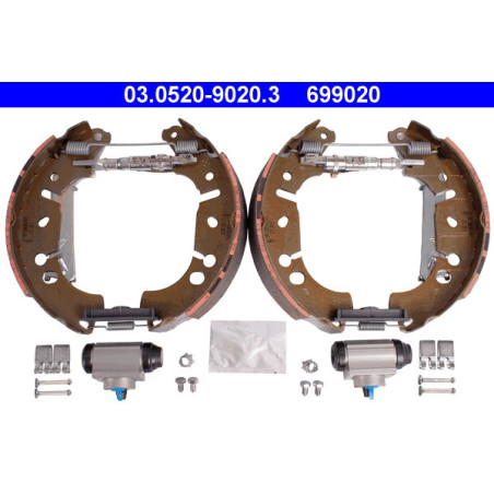 ATE 03.0520-9020.3 Jeu de mâchoires de frein arrière pour Fiat Punto Linea