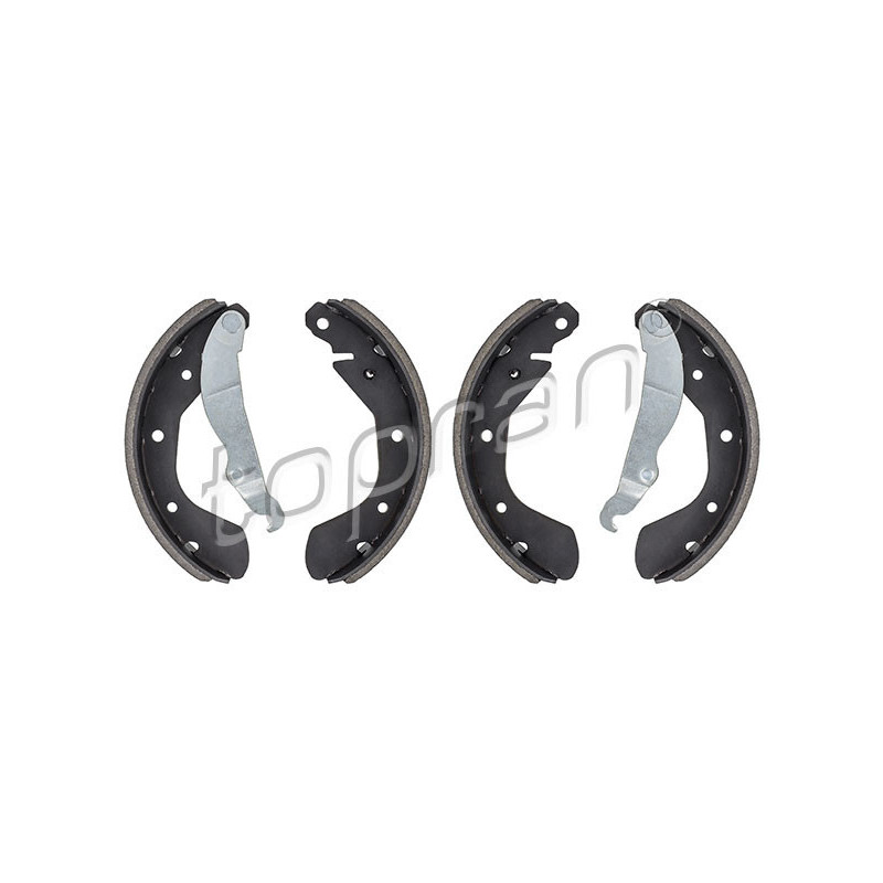 TOPRAN 206 325 Brake Shoe Set Rear for