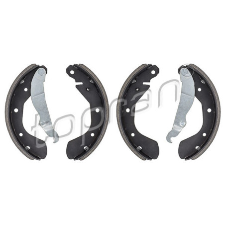 TOPRAN 206 325 Kit ganasce freno per