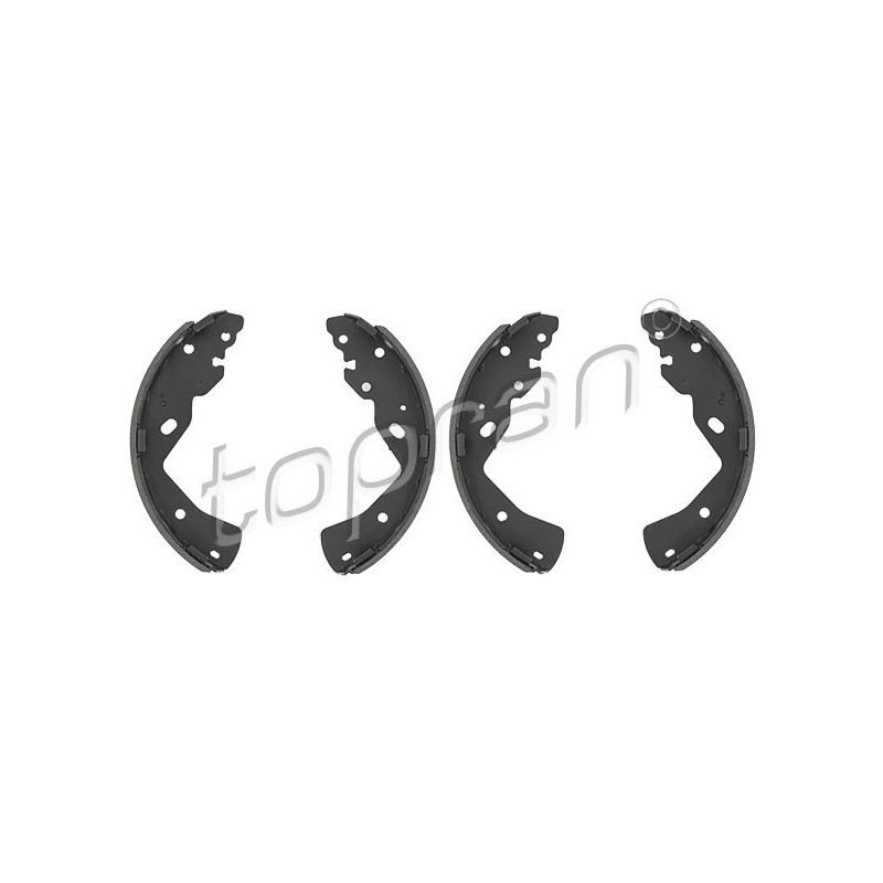 TOPRAN 633 901 Bremsbackensatz für