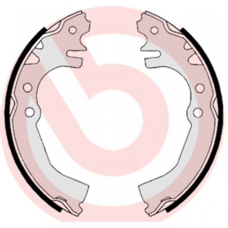 BREMBO S 16 513 Sada brzdových čeľustí zadné pre Daihatsu Cuore