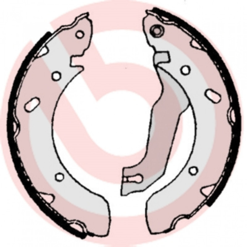 BREMBO S 30 504 Brake Shoe Set Rear for Lantra Coupe Elantra