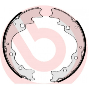 BREMBO S 49 514 Juego de zapatas de frenos trasero para E-Series Rocsta E-serie Pregio K2500 Besta
