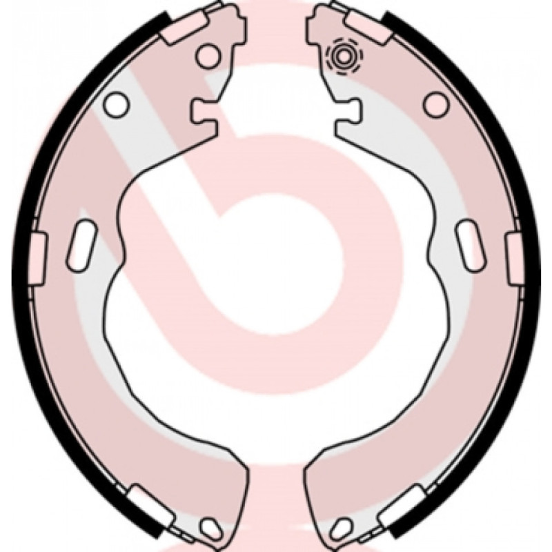 BREMBO S 49 519 Sada brzdových čelistí zadní pro Maverick Tribute Premacy