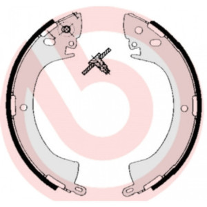 BREMBO S 54 506 Jeu de mâchoires de frein arrière pour L 300 200 PAJERO Shogun Delica / Space Gear