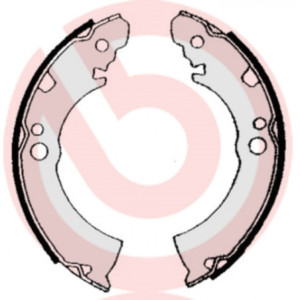 BREMBO S 56 504 Sada brzdových čeľustí zadné pre Nissan Micra