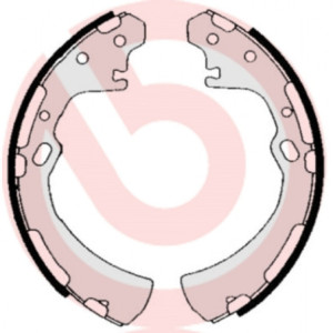 BREMBO S 56 515 Brake Shoe Set Rear for Vanette Urvan Terrano NP300 Pathfinder