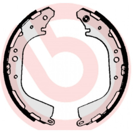 BREMBO S 56 529 Bremsbackensatz Hinten für Pathfinder NP300 Navara QX4