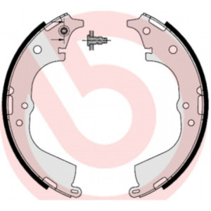 BREMBO S 83 537 Juego de zapatas de frenos trasero para Hiace / Commuter Taro