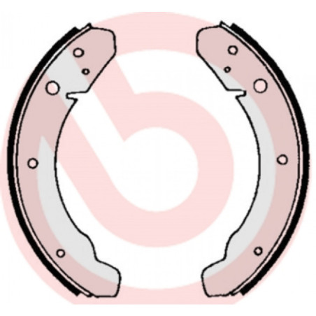 BREMBO S 85 501 Sada brzdových čeľustí zadné pre KAEFER Safari Iltis 924