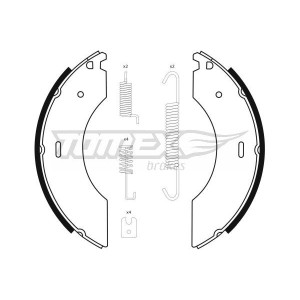 TOMEX Brakes TX 23-41 Sada brzdových čeľustí pre