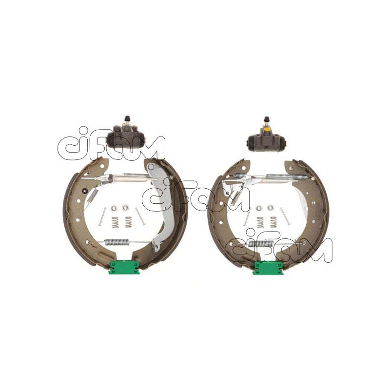CIFAM 151-254 Brake Shoe Set Rear for