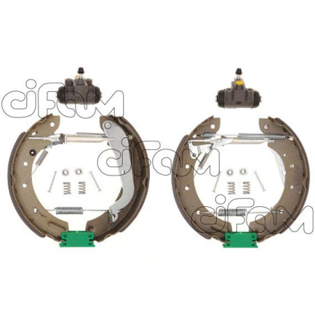 CIFAM 151-254 Bremsbackensatz für