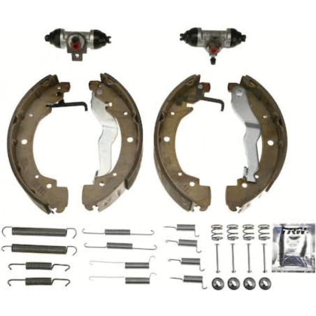 TRW BK1519 Sada brzdových čeľustí pre