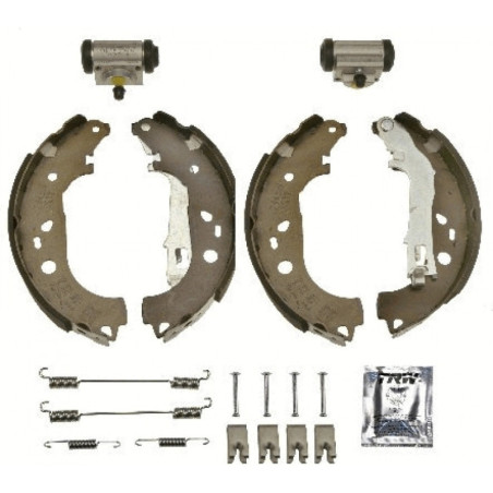 TRW BK1779 Kit ganasce freno per